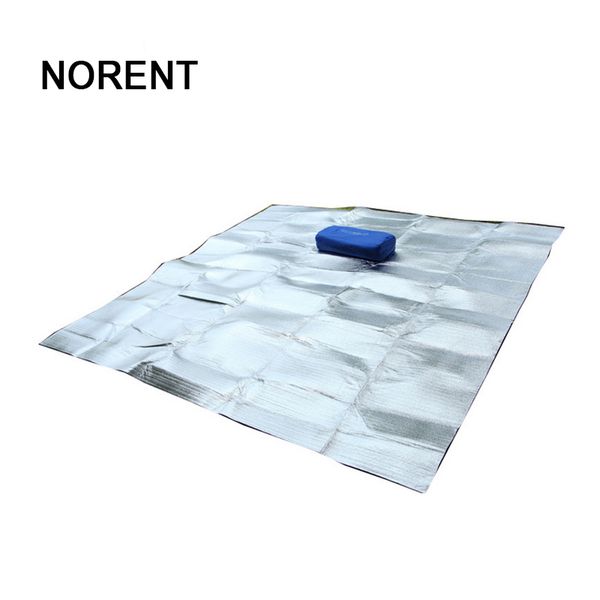 

norent 3*3m multi-person moisture-proof portable camping mat dampproof waterproof picnic outdoor hiking beach sleeping pad