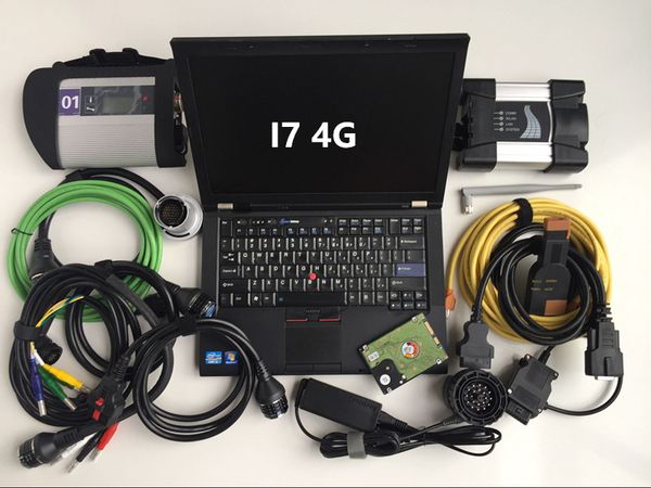 

wifi for bmw icom next mb star c4 diagnostic tool scanner lapt410 (i7 4g) hdd 1tb 21in ready to use full set
