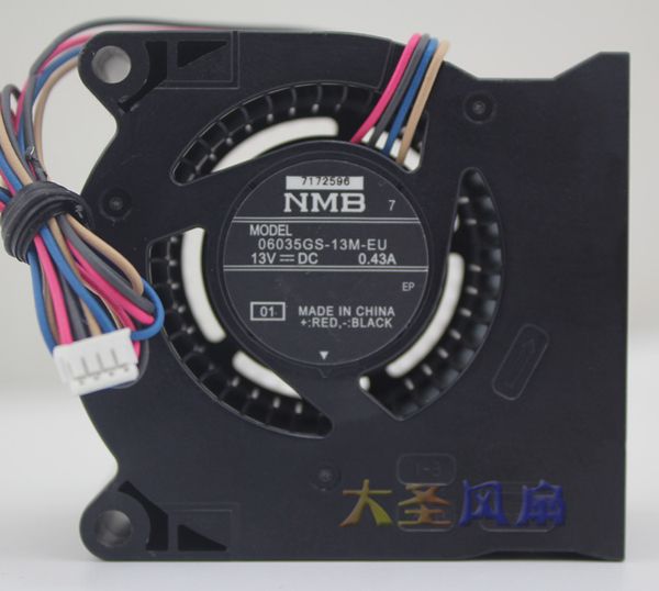 

Первоначально вентилятор turbofancooling NMB 06035GS-13M-EU 13V 0.43 a