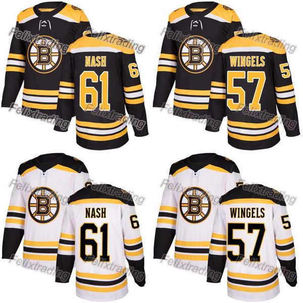 

61 Rick Nash Boston Bruins 57 Tommy Wingels Tuukka Rask 70 Malcolm Subban Matt Grzelcyk Tim Schaller Tommy Cross Torey 2018 Season Jersey