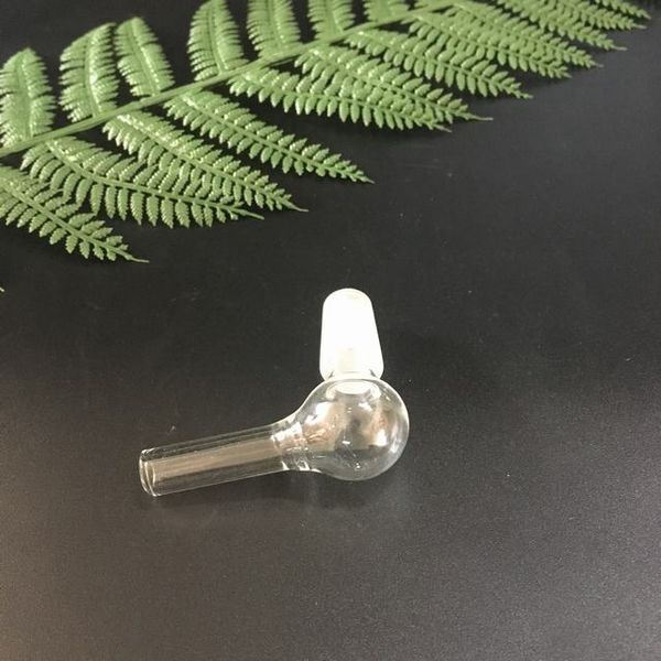Adattatore per vaporizzatore per narghilè in vetro Connettore maschio da 14 mm Diametro 90 gradi 9,5, adatto per accessori per evaporatore xhalevape tubo dell'acqua a frusta