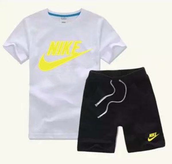 

Новый Роскошный Дизайнер Детская Одежда Футболка мальчика Брюки из двух частей К