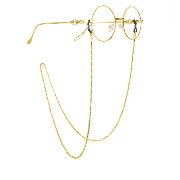 

gold silver black hollow link chain eyeglasses chains for reading glasses cord sunglasses strap holder neck band accessories