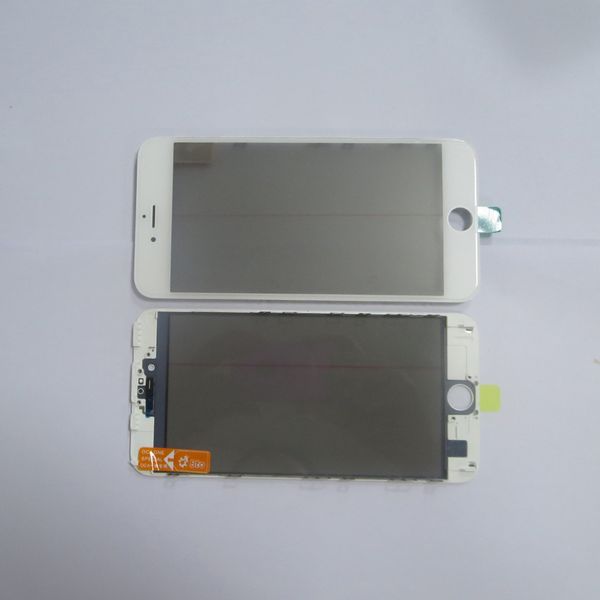 jiutu nuovo per iphone 6s plus touch screen glassframeocapolarizer pellicola cellulare parti di riparazione sostituzione con earmesh