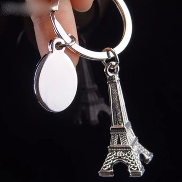 

3D Creative Style Retro Mini Eiffel Tower Keychain Keyring Keyfob Lover Gifts Key Chain