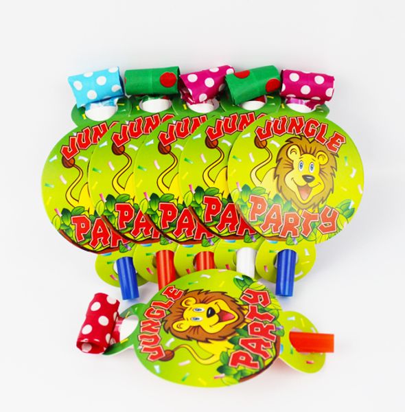 

12pcs/pack lion king theme kid birthday party paper blowout for party supplies decoration