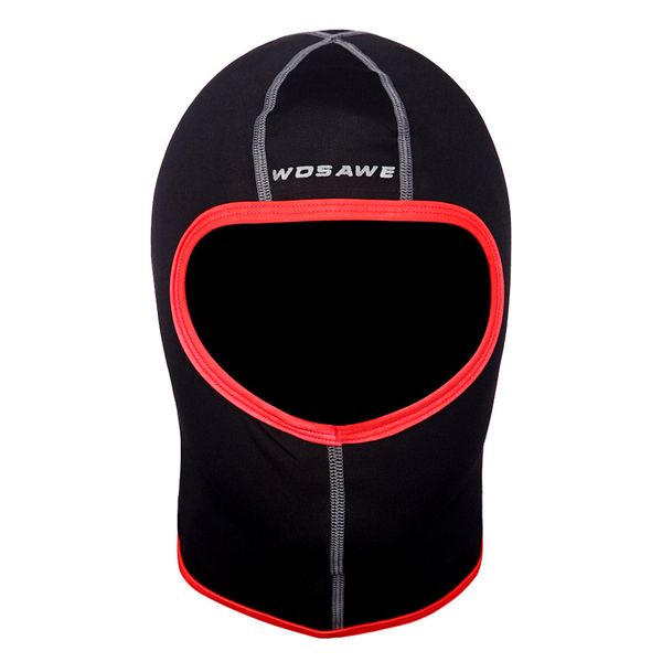 

autumn winter bicycle cycling mask mascara bicicleta outdoors riding off-road fleece thermal anti-dust windproof headgear hats, Black