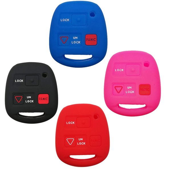 

Чехол для ключа для Toyota Land Cruiser FJ Cruiser Lexus Es300 Gs300 Gs400 Gs430 Gx470 Is300 Ls400 Ls430 Lx470 Rx300 Rx330 Rx350 Rx40