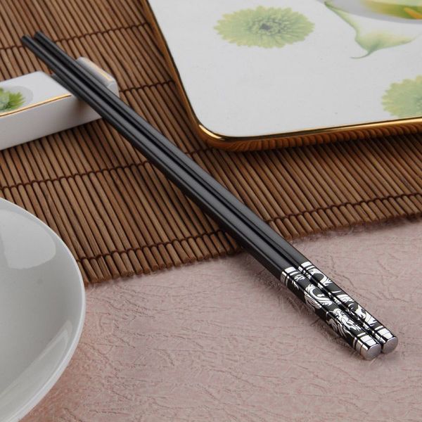 

wholesale-jancy chopsticks tableware alloy with hk511 long-grade special full shipping