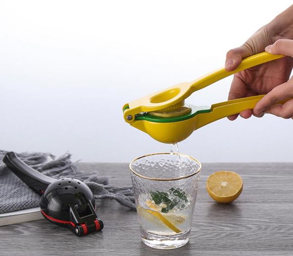 

22*5*7.5cm double bowl lemon juice squeezer orange tool citrus press plastic manual juicer kitchen gadgets 50pcs