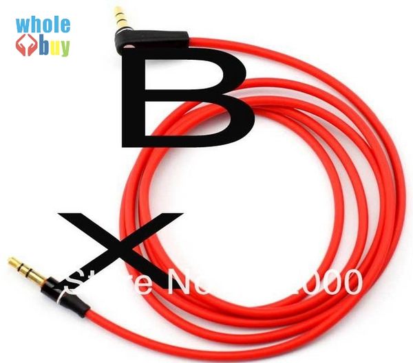

3.5mm male to male detox/pro headphone replacement audio extension cable aux cable,dhl fedex free