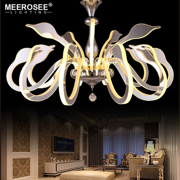 

new creative modern led pendant lights swan shape hanging lamp dining room living room pendant home lighting
