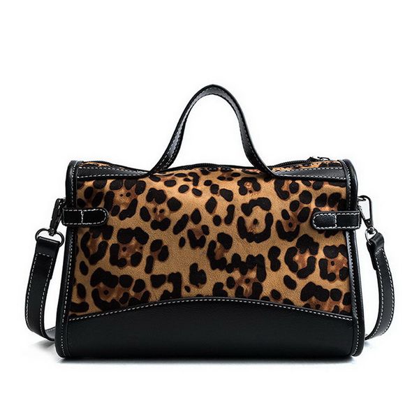 

handbags 2018 new rivet fashion bags women bag leopard hand diinovivo vintage totes ladies big female whdv0835 dbipj, Red;black