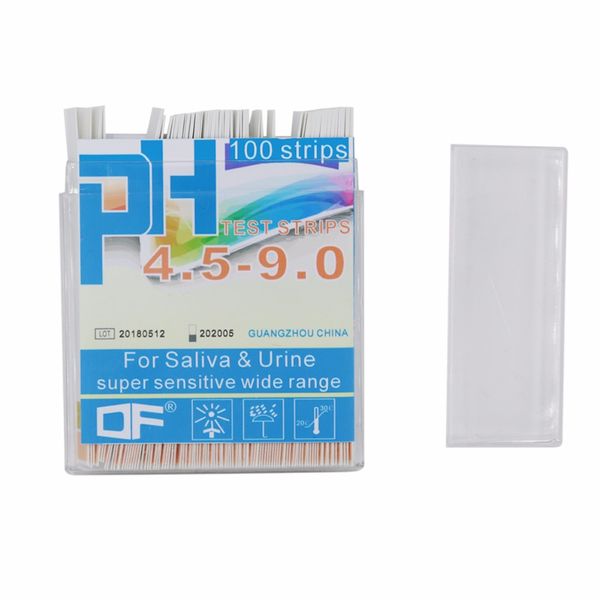 

0.25 precision 100 strips 4.5-9.0 ph test strip alkaline acid indicator paper universal lab test paper for liquid soil aquariums