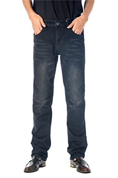 

dolcevida men's basic rugged slim denim pant skinny jeans, Blue
