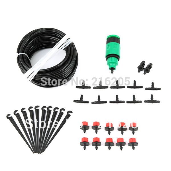 

sell watering kits 10 contaiers dripper sprinklerkits watering flower and plant kits(fd915