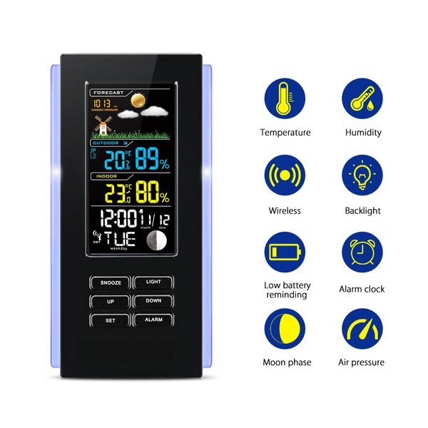 

ts - 74 digital temperature monitor for indoor / outdoor use