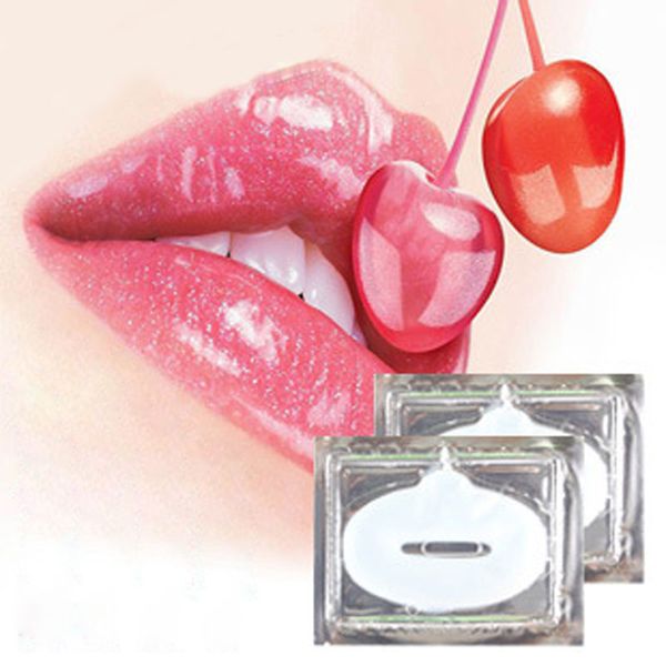

skin crystal collagen lip mask care pads moisture essence anti ageing wrinkle patch pad gel moisturizing repair cracks cell regeneration