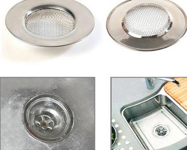 

ловец волос пробка из нержавеющей стали ванна душ сливное отверстие фильтр ловушка металлическая проволока раковина сетчатый фильтр кухня ва