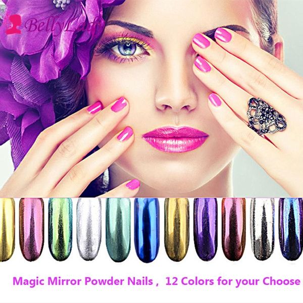 

2g nail glitter powder pigment diy glitter powder, Silver;gold