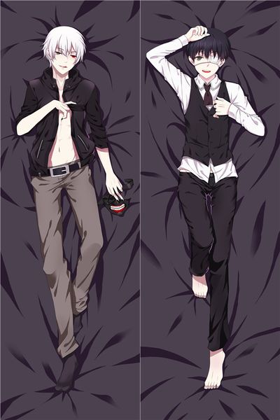 

wholesale- anime boys pillows body pillow case 2way 50*150 hugging double printed cover animation anime boys pillows