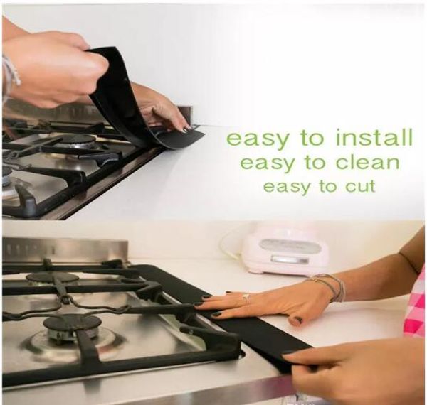 

Silicone tove counter gap cover ea y to clean heat re i tant lit filling eal pilling between ga tove gap filler