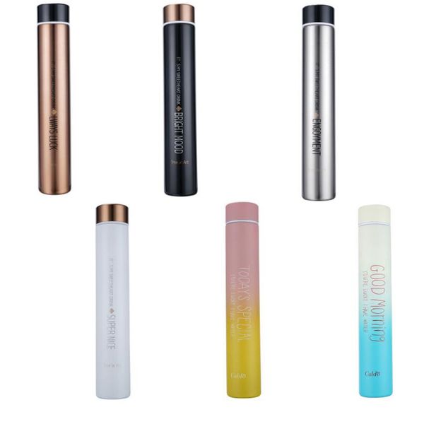 

280ml vacuum cup insulated double wall 304 stainless steel water bottles office mugs thermos straight cup