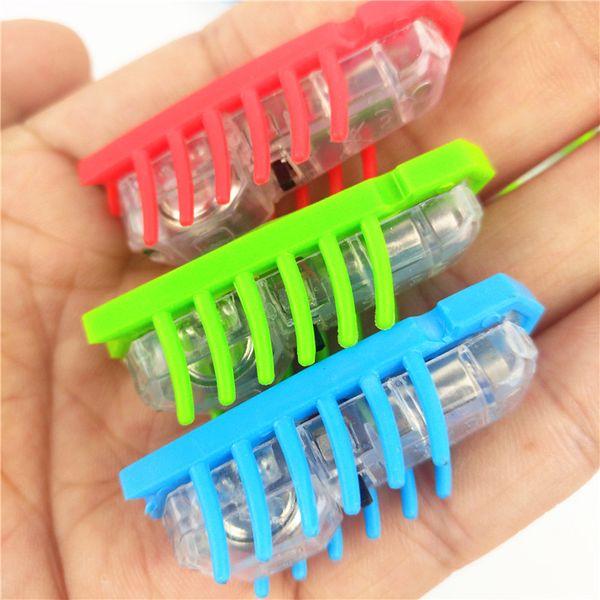

100pcs/lot send random color nano electronic pet toys robotic insect for children baby toys worm fighting insects reptiles