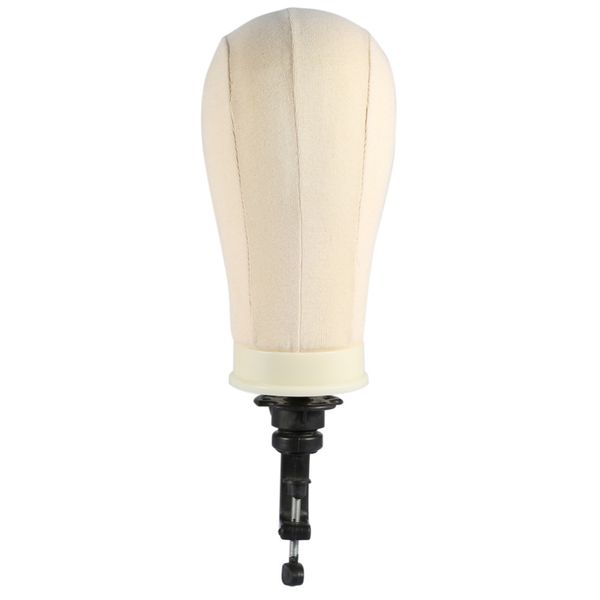 

20/21/22/23/24/25inch Beige Training Head Manikin Model Cotton Fabrics Wig Stand Displaying Make Styling Practice Mannequin Head