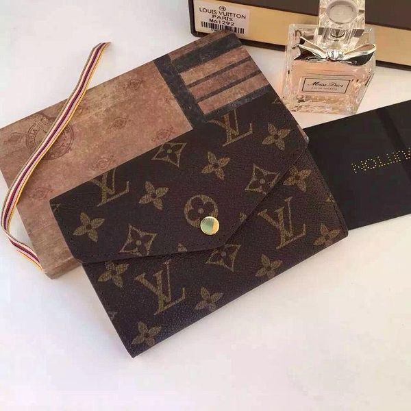 

Pattern canvas women wallet M61292 Sarah short wallet WALLETS OXIDIZED LEATHER CLUTCHES EVENING LONG CHAIN WALLETS COMPACT PURSE