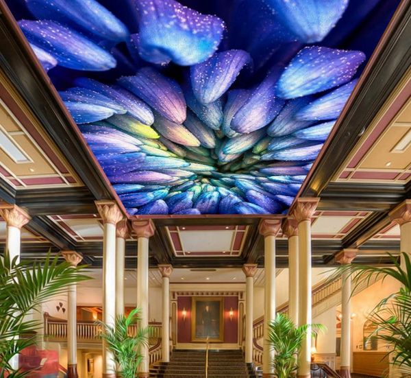 

космические украшения атмосферная фантазия галактика звезда нечетные потолок потолок живопись обои домашнего декора