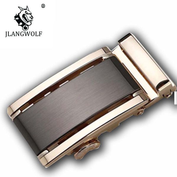 

men's leather belt buckle alloy belt buckle automatic, Black;brown