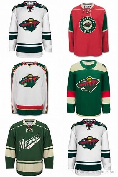 mn wild custom jersey