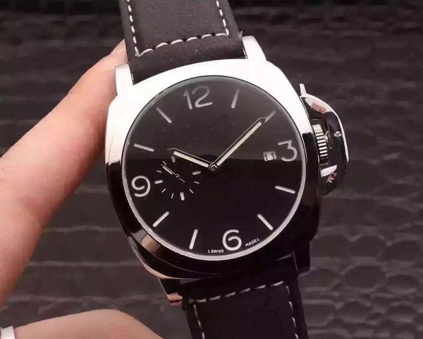 

2019 Luxury Leather Big Dial Waterproof Quartz Watch Day-Date Sport watches Casual Tidal mens Waterproof Wristwatch 7 style