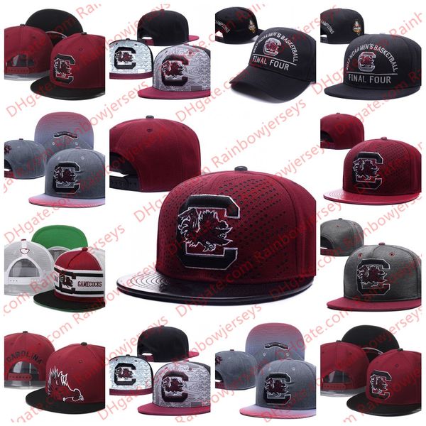 

NCAA Южная Каролина Gamecocks Snapback Caps 2018 Новые регулируемые шапки для колледжа All University C
