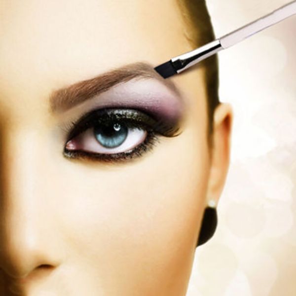 

3 color eyebrow powder palette makeup eye brow enhancer with brush mirror tool