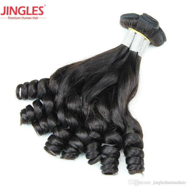9a Cheap Brazilian Aunty Funmi Human Hair Bundles 3orperuvian Hair