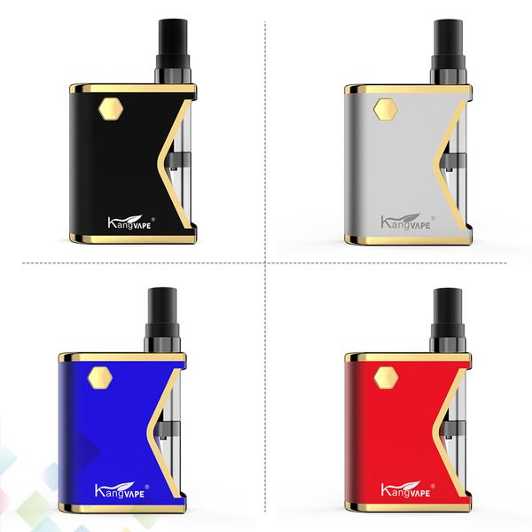 

Authentic Mini K Box Kit Vaporizer Kangvape Wax Thick Oil Mod 400mAh Battery Voltage Adjustable 0.5ml Ceramic Cartridge Atomizer DHL Free