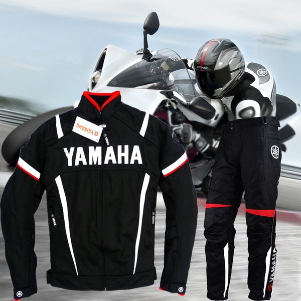 

Для Yamaha мужской мотоцикл куртка брюки костюм мотоцикл защиты брюки зимние согрет
