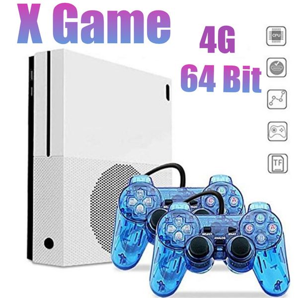 

xgame retro handheld game console store 600 games 4g 64 bit support hd av out x game player for gba/smd/nes/fc