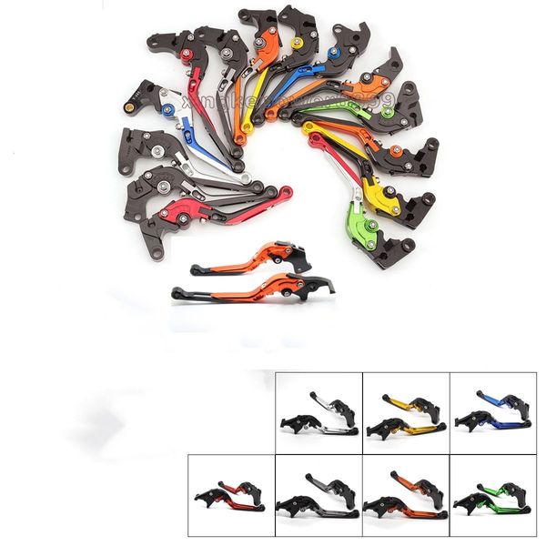 

multicolour cnc folding extendable adjustable brake clutch levers for aprilia tuono v4r /factory 2011-2016
