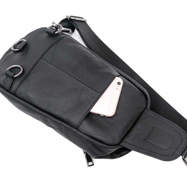 

fggs bullcaptain men's shoulder bags fashion genuine leather crossbody bags male casual messenger bag sling chest bag