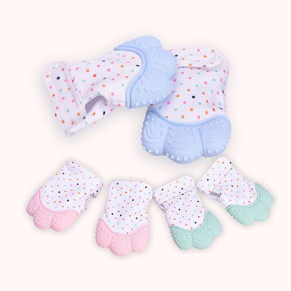 Grosshandel Baby Silikon Beissring Schnuller Handschuh Spielwaren