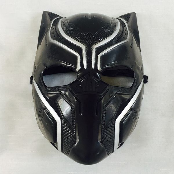 

black panther masks movie cosplay four cosplay men's latex party mask masquerade for halloween christmas decoration fhh7-1112