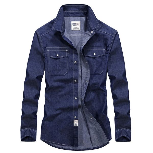 

2018 new summer men's slim fit casual dress denim shirts breathable long sleeve shirt men's casual solid color for man, White;black