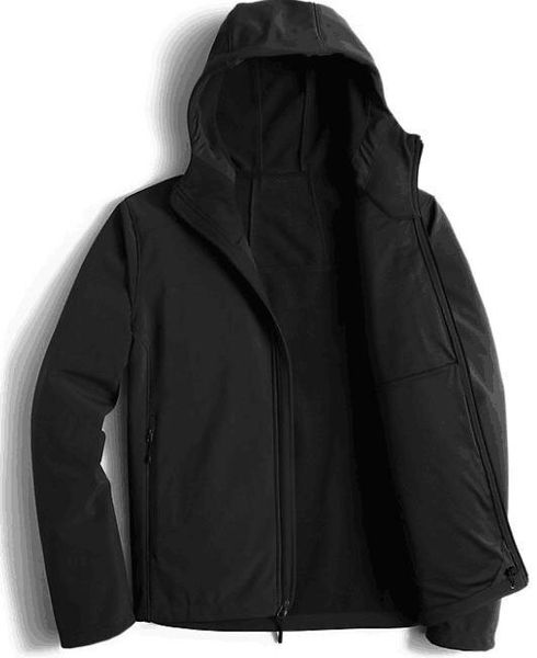 nuova giacca da uomo Apex con cappuccio cappotto grigio nero Giacca Soft Shell impermeabile antivento spedizione gratuita taglia: s-xxl