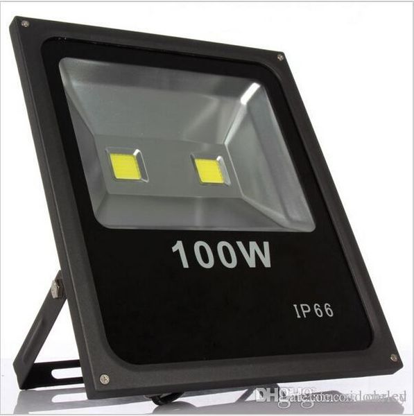 

100w led floodlight ip66 outdoor led light spotlight flood light warm/cold white ac85-265v led canopy lights