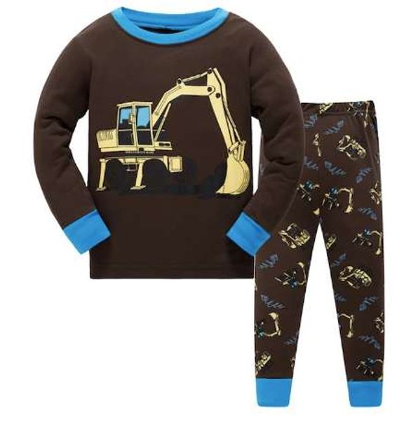 

new design 100% cotton boys green dinosaur pajamas pyjama kids girl flower pajamas baby clothing set, Blue;red