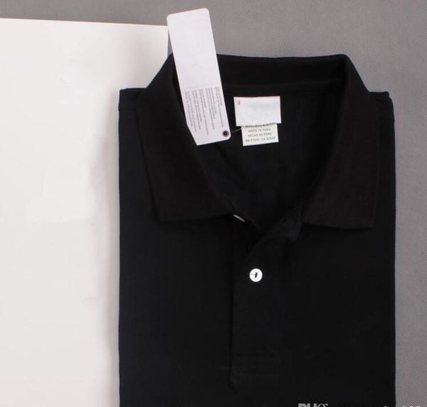 

sell 2018 summer men polo shirts short sleeve crocodile embroidery cotton slim fit casual business mens brand classic tee size s-6xl, White;black