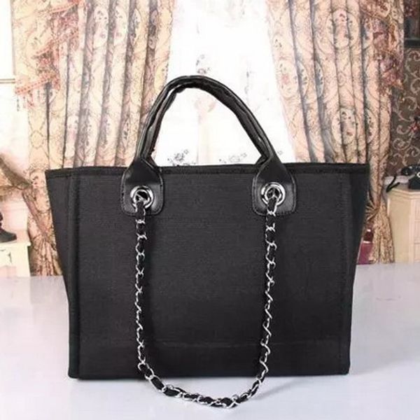 

fashion canvas shopping handbag women shoulder bag classic designer bags 6 colors lady tote